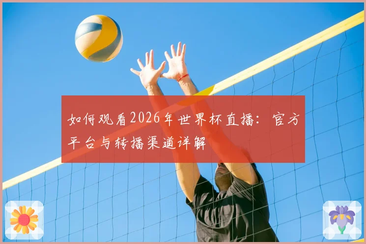 如何观看2026年世界杯直播:官方平台与转播渠道详解